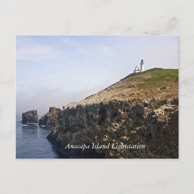 Anacapa Island Lightstation Postcard (Front)