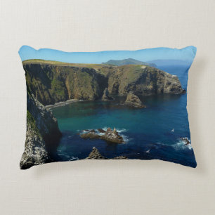 Anacapa Island Scenic View at Channel Islands Decorative Cushion