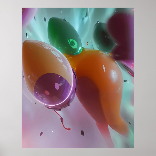 AnachroTechnocracy - Ken Gauge Abstract Poster (Front)