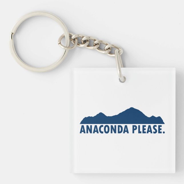 Anaconda Montana Please Key Ring (Front)