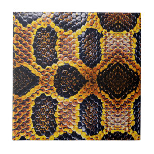 anaconda snake skin print ceramic tile