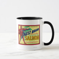 Anacortes, Washington - Faust Salmon Case Label