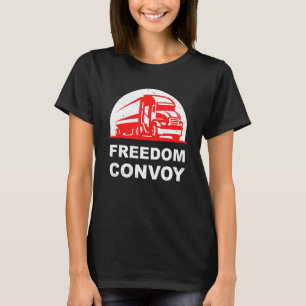 Anada Freedom Convoy 2022 Canadian Truckers Suppor T-Shirt