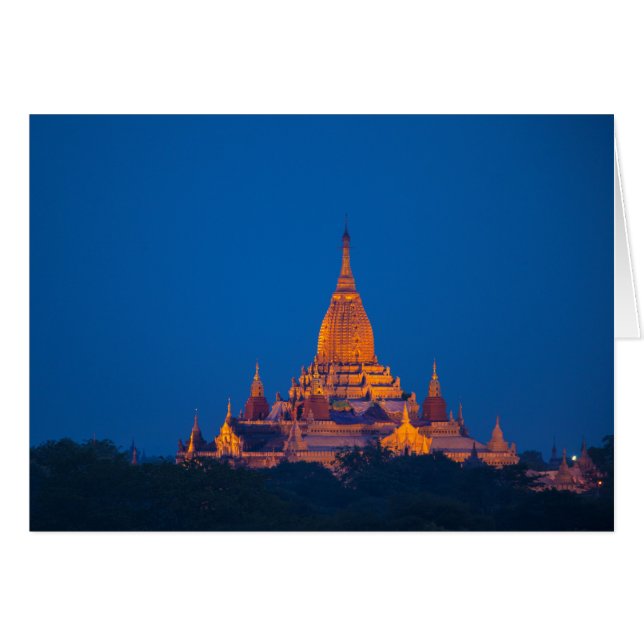 Anada Temple At Twilight (Front Horizontal)