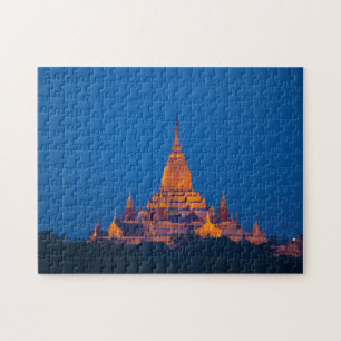 Anada Temple At Twilight Jigsaw Puzzle