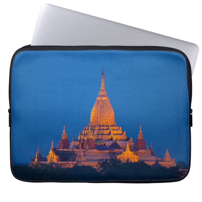 Anada Temple At Twilight Laptop Sleeve (Front)
