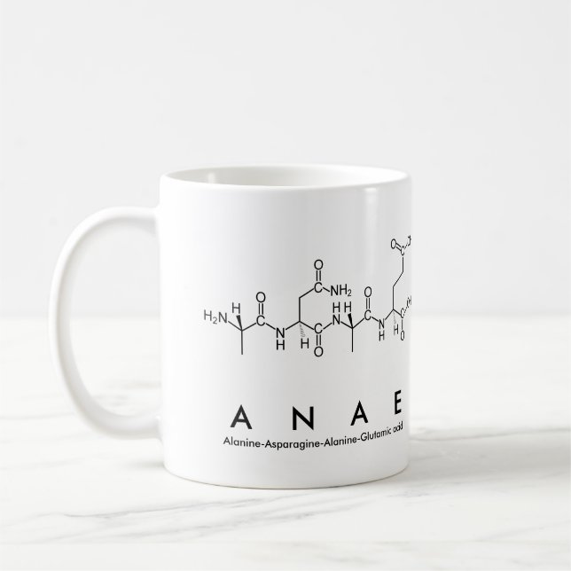 Anae peptide name mug (Left)