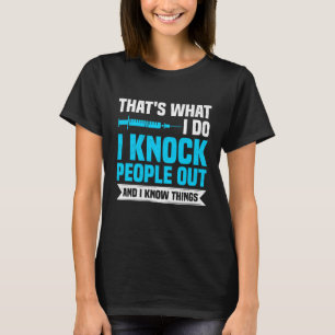 Anaesthesia CRNA Nurse Anaesthetist & Anaesthesiol T-Shirt