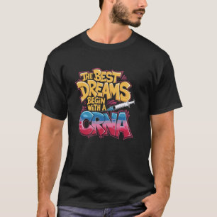 Anaesthesia Doctor CRNA Nurse Design Anesthesiolog T-Shirt