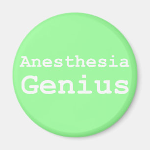 Anaesthesia Genius Gifts Magnet