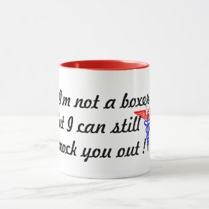 anaesthesia knock out medical doctor pun funny mug