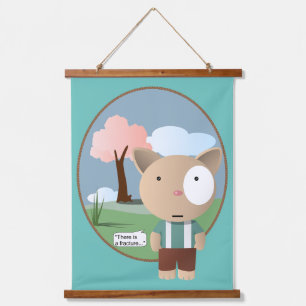 Anaesthesia Orthopaedics There Is A Fracture  Hanging Tapestry
