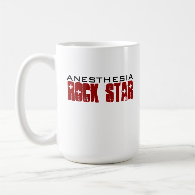Anaesthesia RockStar Mug - plain (Left)