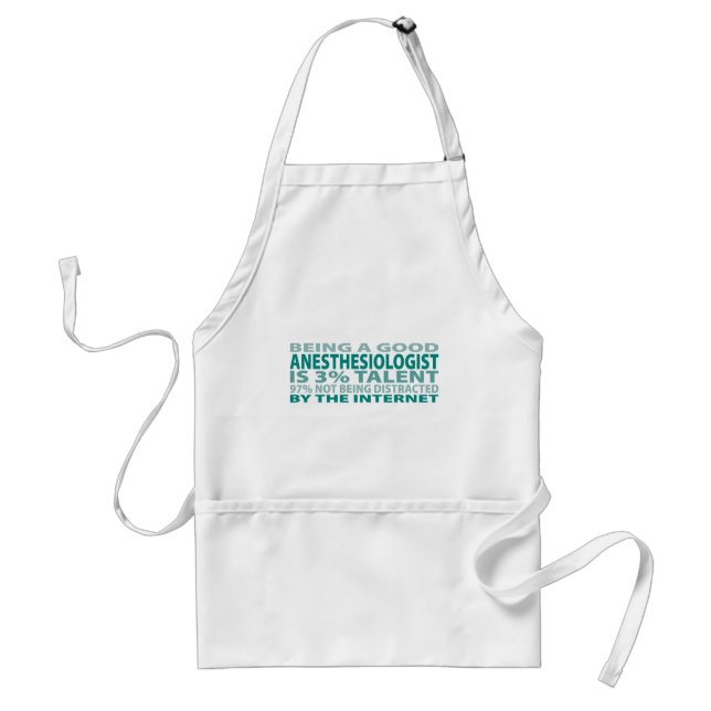 Anaesthesiologist 3% Talent Standard Apron (Front)