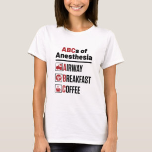 Anaesthesiologist Anaesthesiology Doctor Nurse Fun T-Shirt