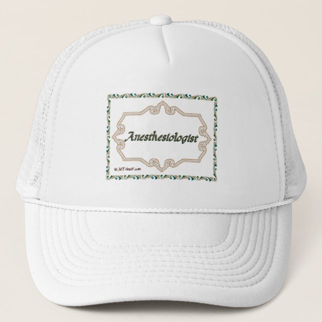Anaesthesiologist - Classy Trucker Hat (Front)