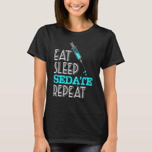   Anaesthesiologist   Eat Sleep Repeat Anaesthesia T-Shirt