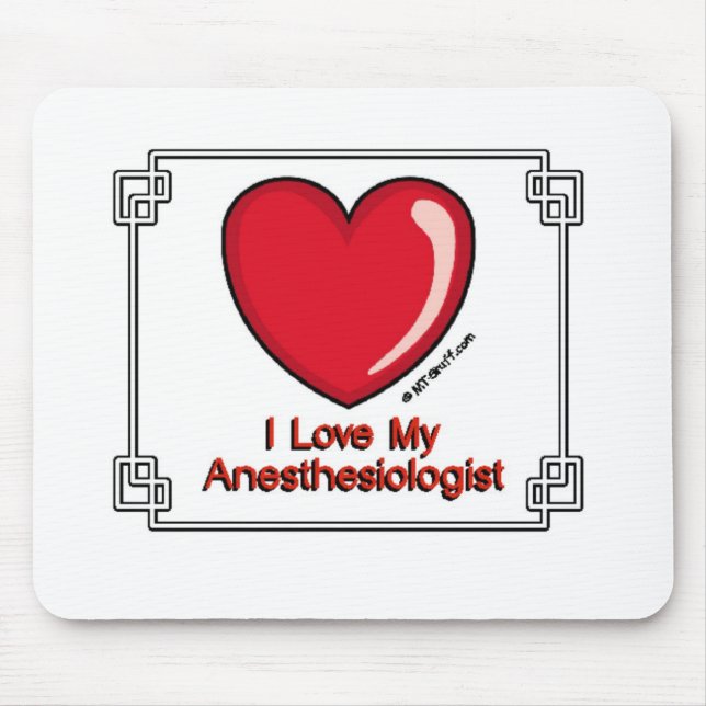 Anaesthesiologist Mouse Pad (Front)