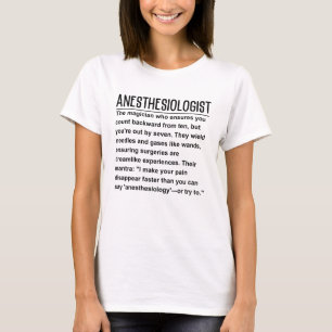Anaesthesiologist T-Shirt