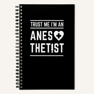 Anaesthetist Anesthetists Nurse Anaesthesia Job Notebook