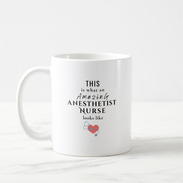 Anaesthetist Nurse Coffee Mug (Left)