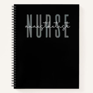Anaesthetist Nurse Medical Nurses Stylish Notebook