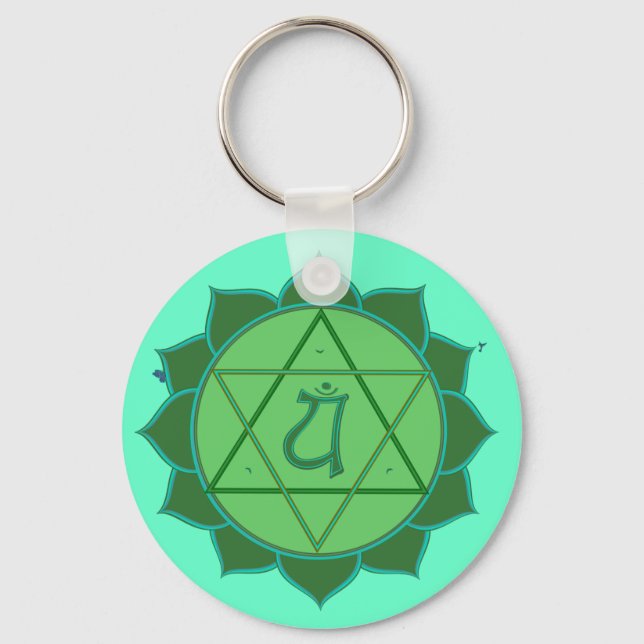 Anahata Chakra Keychain (Front)