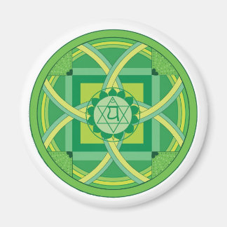Anahata chakra Mandala Magnet