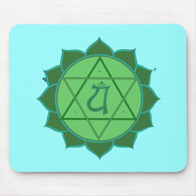 Anahata Chakra Mousepad (Front)