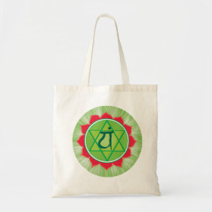 Anahata Heart Chakra Budget Tote Bag