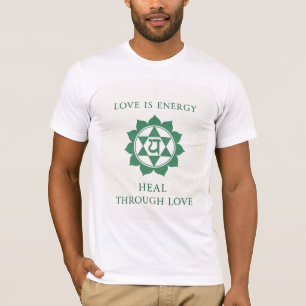 Anahata: Sacred Geometry of Life, Metatron Cube &  T-Shirt