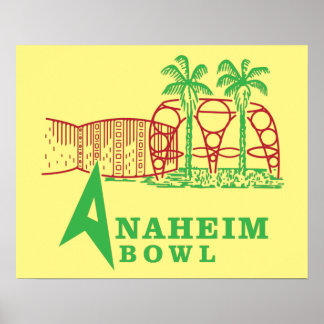 Anaheim Bowl Poster