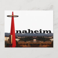 Anaheim CA Skyline with Anaheim in the Sky