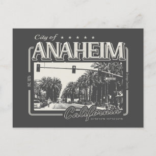 ANAHEIM CALIFORNIA  POSTCARD