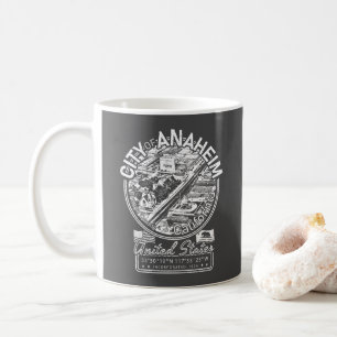 ANAHEIM CALIFORNIA VINTAGE - CITY OF ANAHEIM CA COFFEE MUG