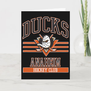 Anaheim Ducks Hockey Club Grey Officially Licensed Card