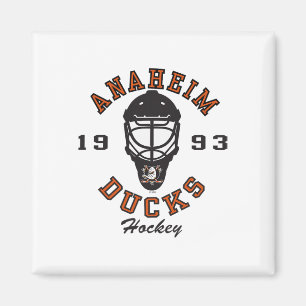 Anaheim Ducks Hockey Mask Gray Officially Licensed Magnet