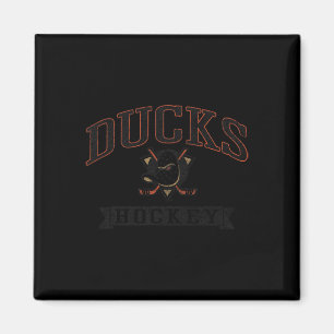 Anaheim Ducks Vintage Hockey White Nhl Officially  Magnet