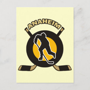 ANAHEIM HOCKEY POSTCARD