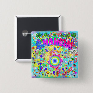 Anaheim Mystic Dance 15 Cm Square Badge