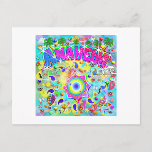 Anaheim Mystic Dance Holiday Postcard