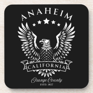 Anaheim Orange County California Vintage Eagle Coaster