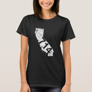 Anaheim Santa Ana Area Code 714 Shirt, California T-Shirt