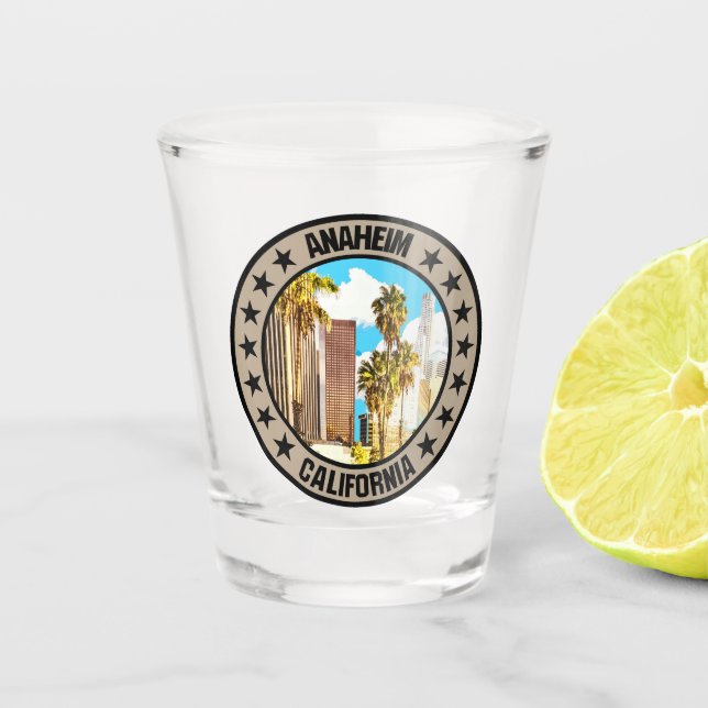 Anaheim                                            shot glass (Front)