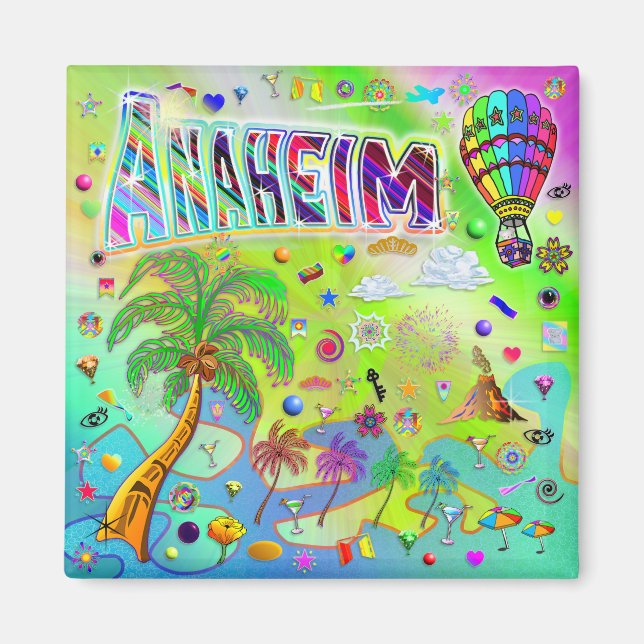 Anaheim Timeless Melody Magnet (Front)