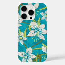 Anaina Hou Hawaiian Tropical Floral Teal