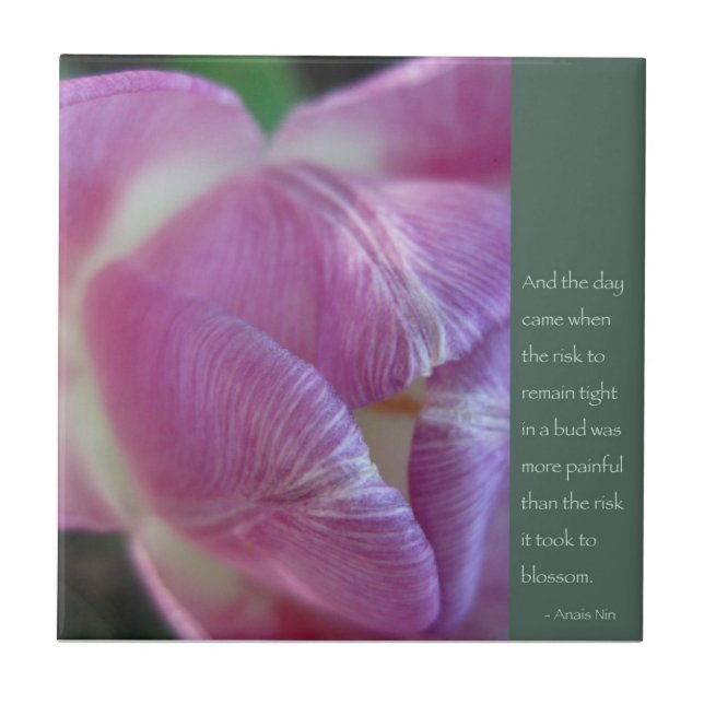 Anais Nin Quote Tile (Front)