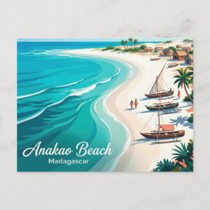 Anakao Beach Madagascar Postcard