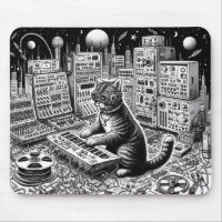 Analog Cat Symphony Mousepad