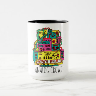 Analog Crowd Mug
